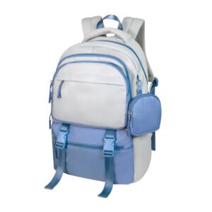 Mochila AURION | Casual Impermeable con Compartimento para Laptop 15” y Monedero Desmontable