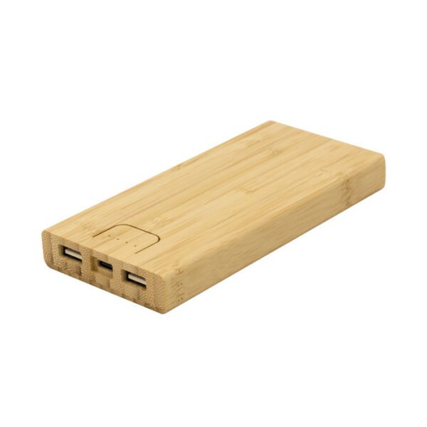 Power Bank BAMBOOST 1 – Energía portátil con estilo natural - foto 1 - Comprando Ágil Colombia