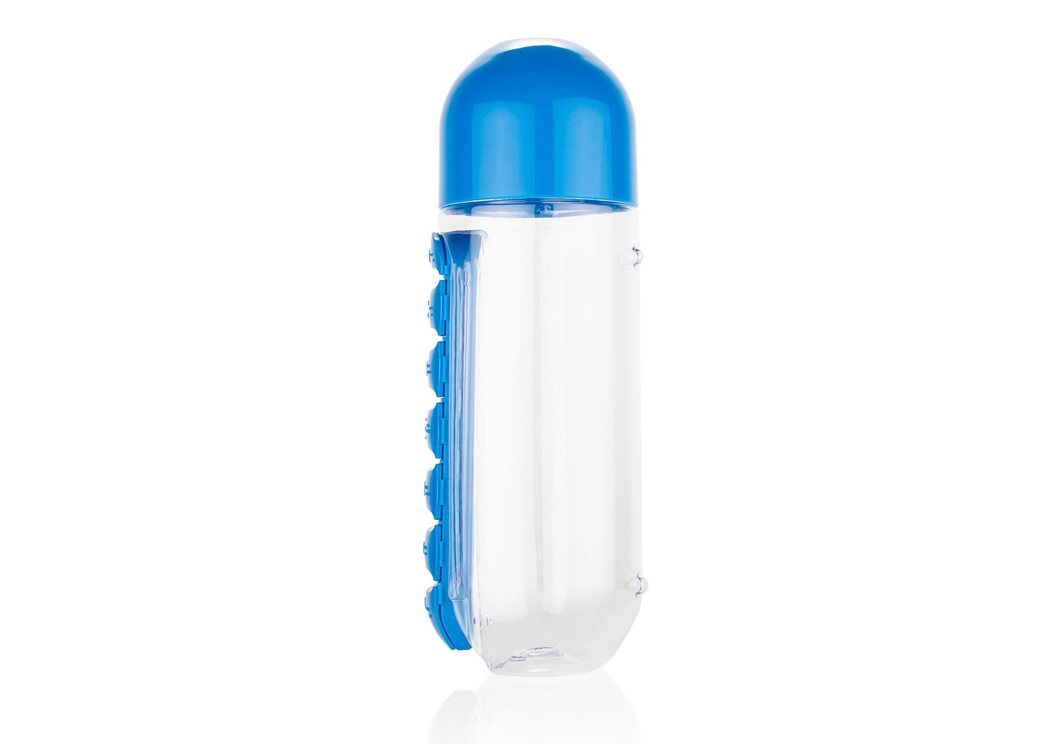 Botella con Pastillero Albus 750ml - Organizador Semanal