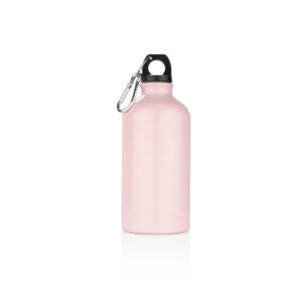 Botella Miles Pastel 550ml Aluminio con Gancho Carabinero