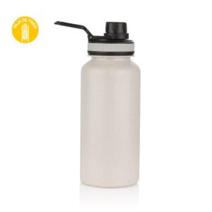 Botella Litro Trigo 1150ml Ecológica Fibra de Trigo