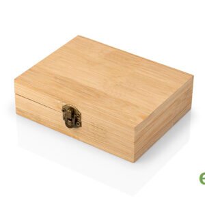 Whiskey Stone Bambú - Set de Piedras Enfriadoras con Caja