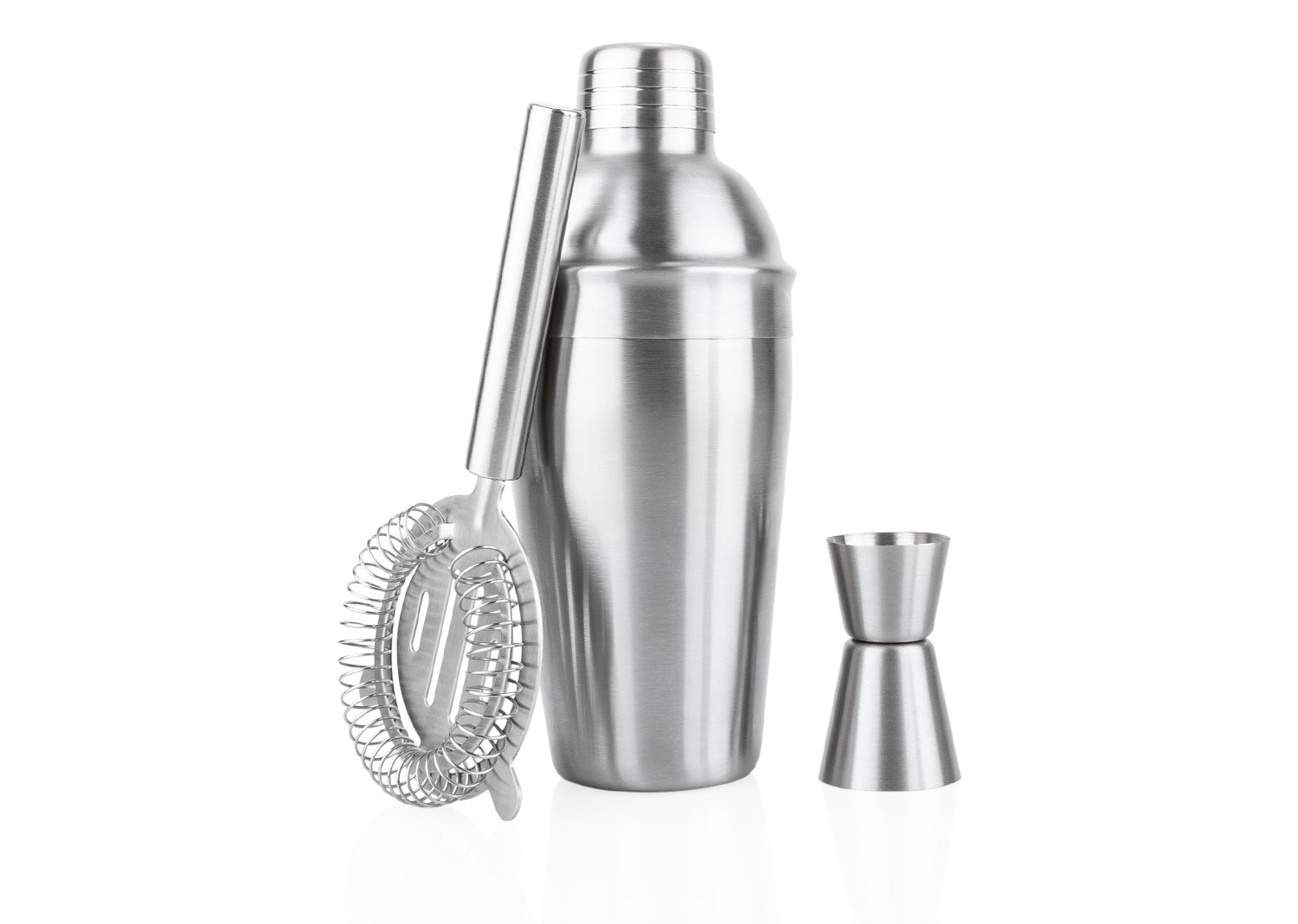 Kit de Coctelería Haddock en Acero Inoxidable - foto 1 - Comprando Ágil Colombia