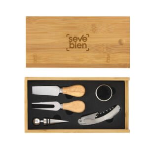 Set de Vino y Tabla para Quesos