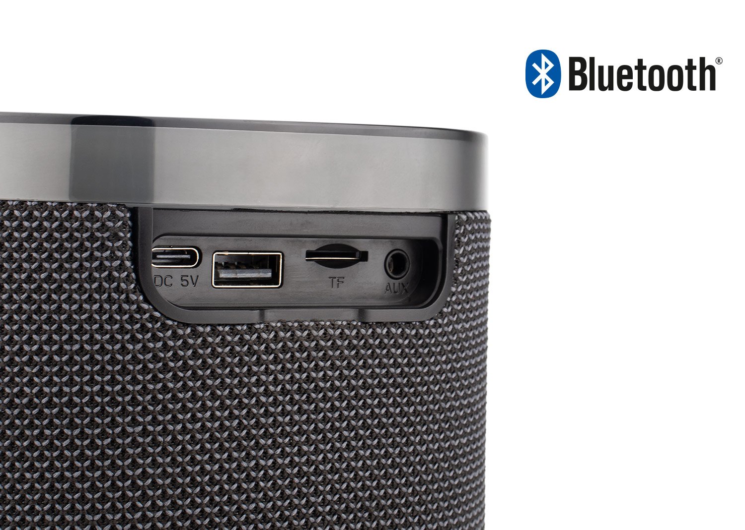 Altavoz Blacked Bluetooth con Luces RGB y Radio FM - foto 4 - Comprando Ágil Colombia
