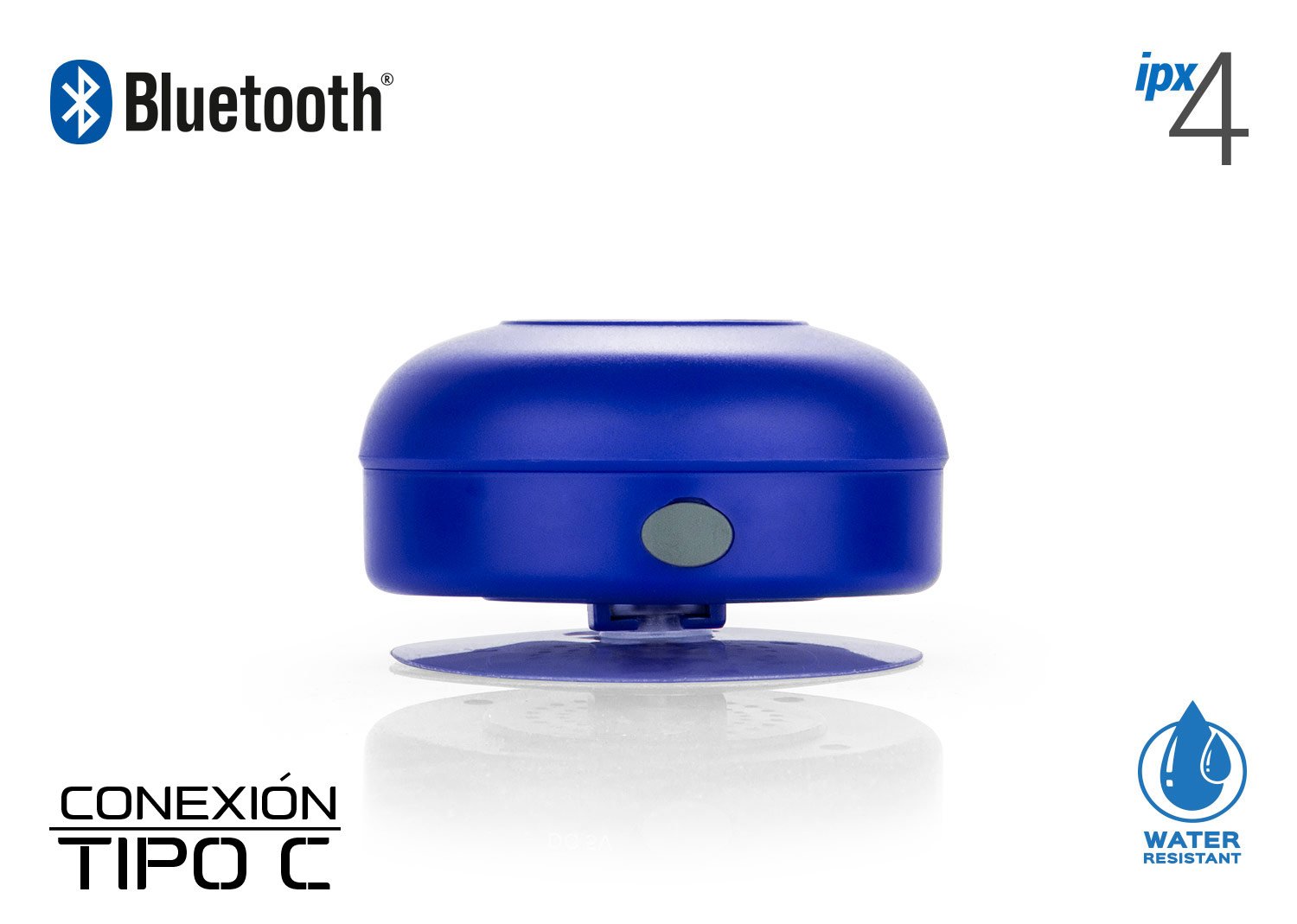 Altavoz Bluetooth Aqua Económico con Ventosa - foto 5 - Comprando Ágil Colombia