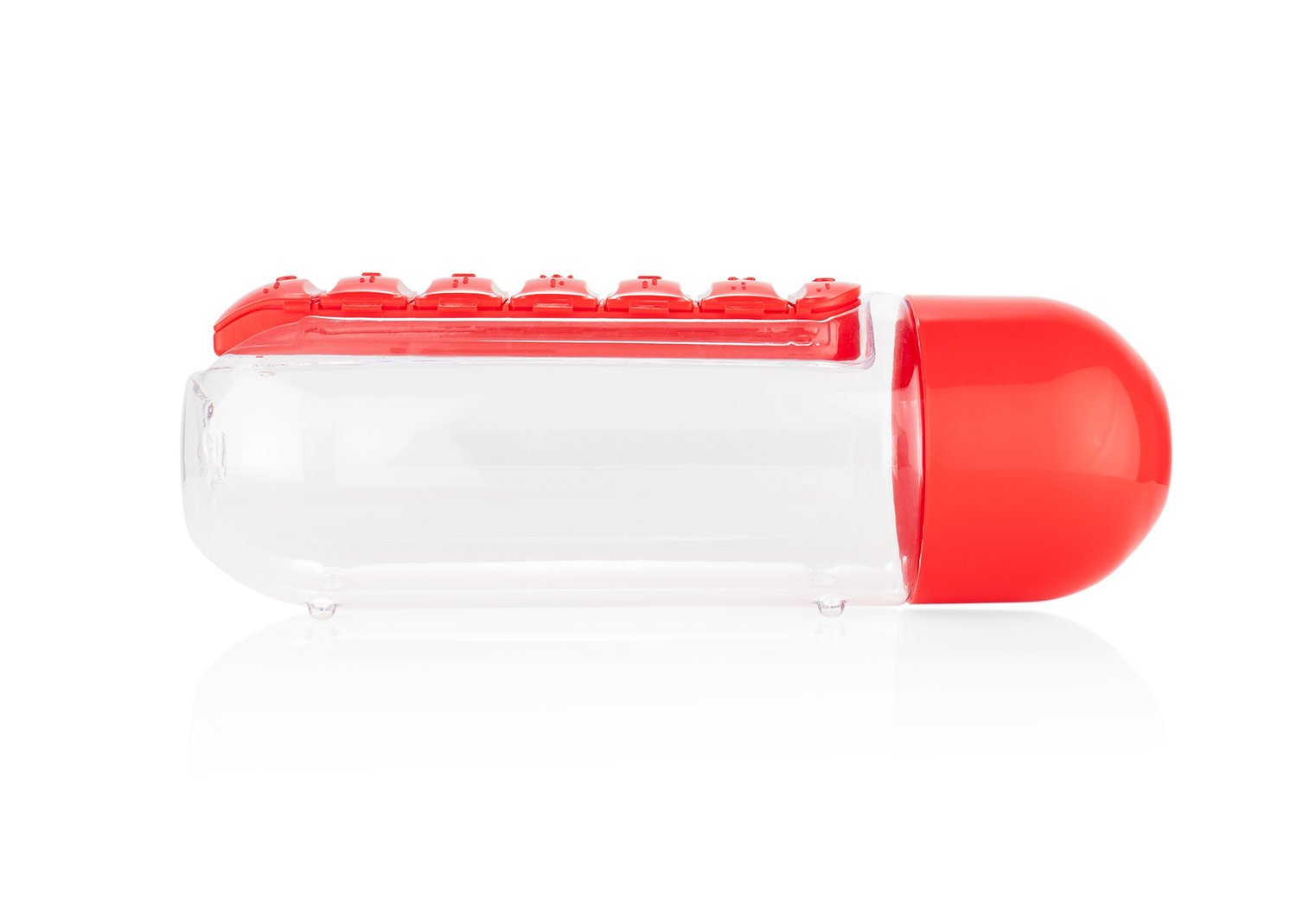 Botella con Pastillero Albus 750ml - Organizador Semanal - Image 2