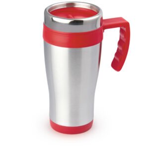 Mug en Acero Spike 400ml - Térmico Viajero con Agarradera