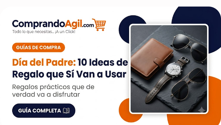 Regalos para el Día del Padre: billetera, reloj y gafas de sol - guía ComprandoAgil