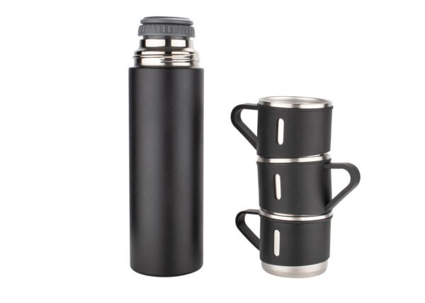 Termo en Acero Marine 500ml - Set con 2 Tazas de Regalo - foto 1 - Comprando Ágil Colombia