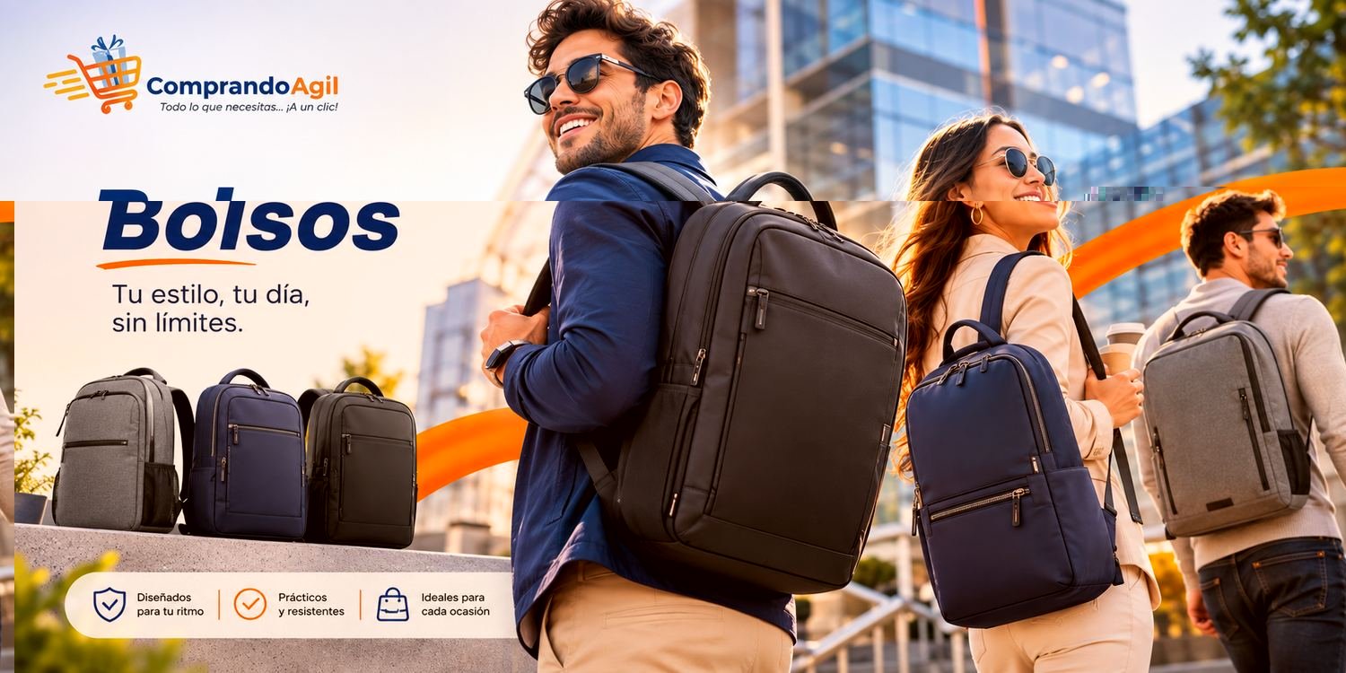 Bolsos, mochilas y morrales Comprando Ágil
