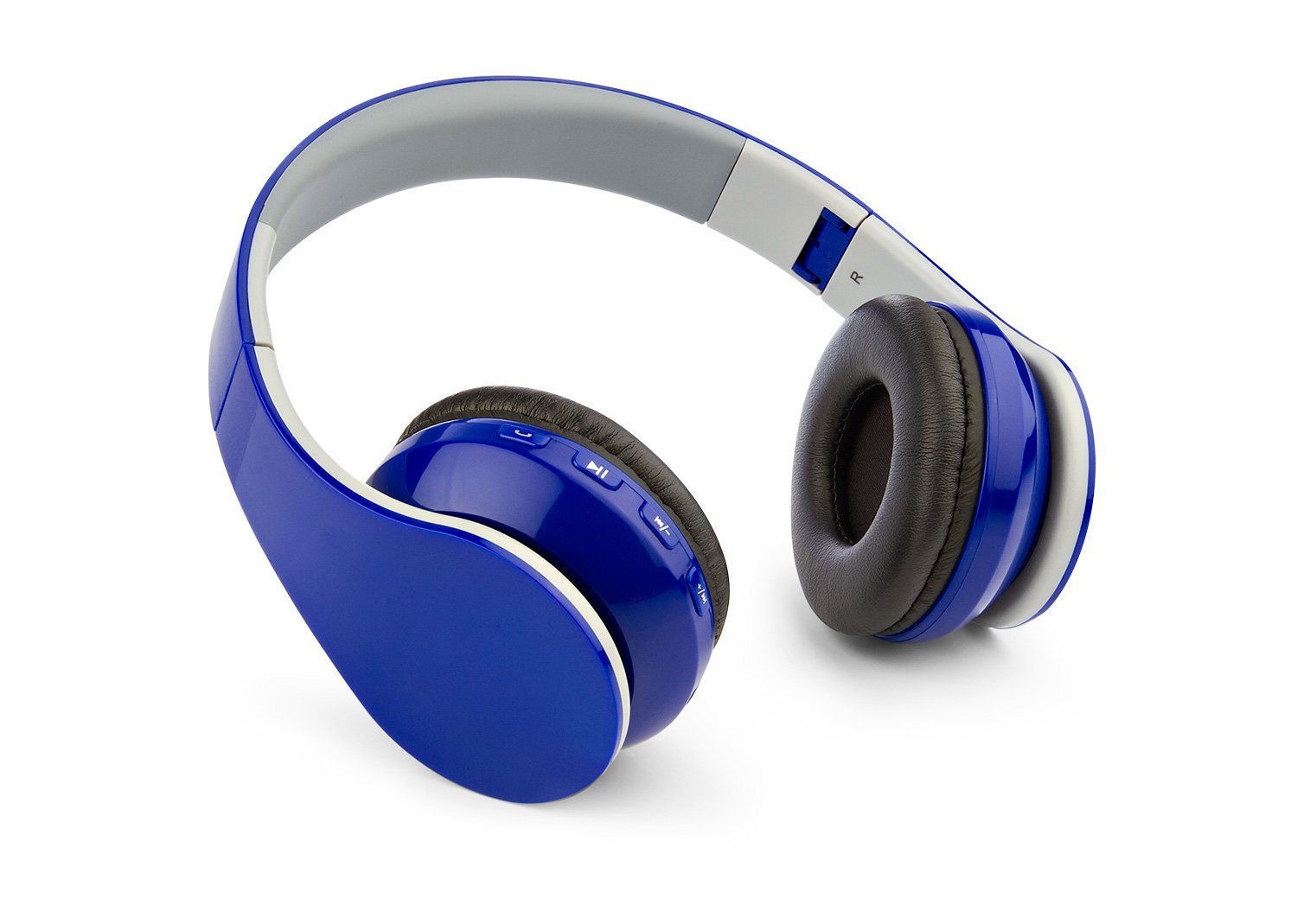 Audífonos Bluetooth Case Azul con Estuche