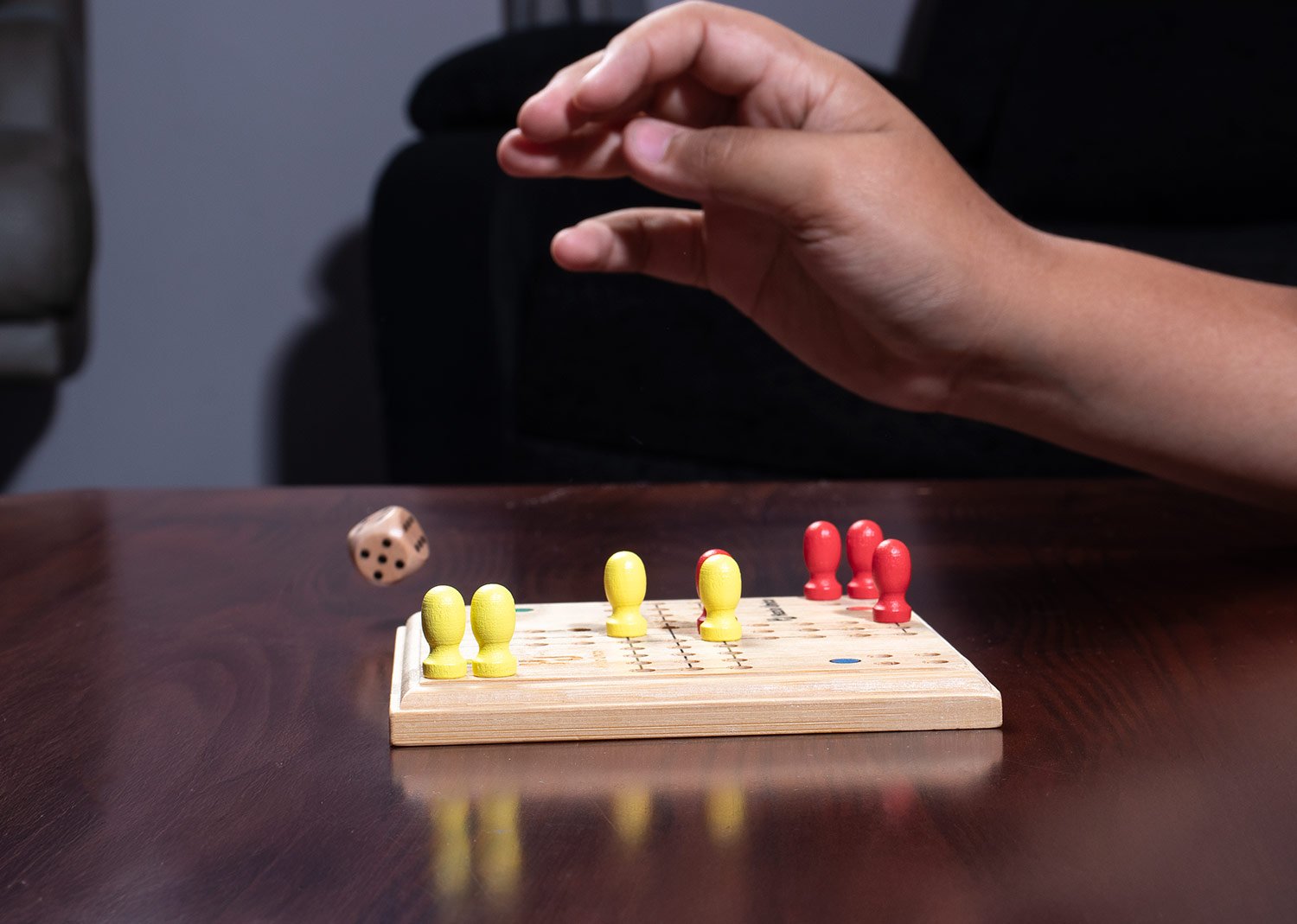 Juego de Parchís Player en Bambú