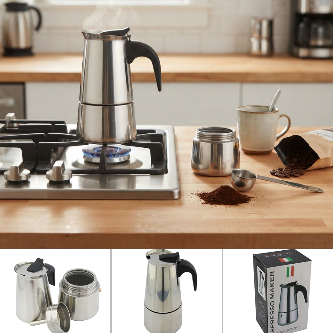 Cafetera Silver Plata